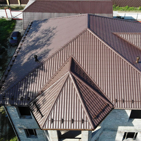 Монтаж сложной крыши и кровли в Хотьково и Московской области